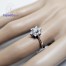 แหวนทองคำขาว แหวนเพชร แหวนคู่ แหวนแต่งงาน แหวนหมั้น - R1214DWG